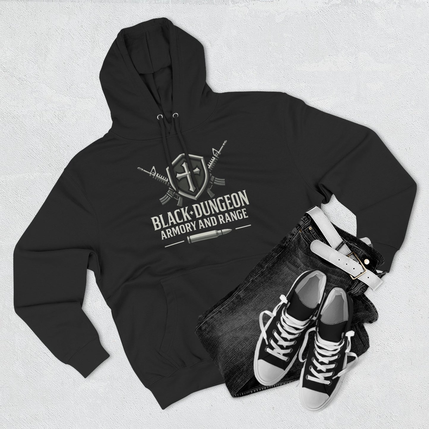 Black Dungeon Hoodie "Train With Purpose" Edition