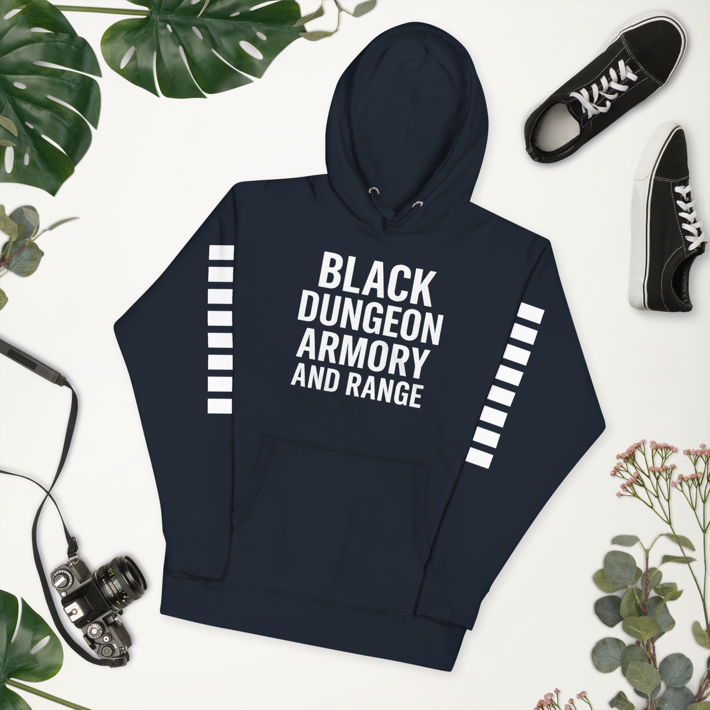 Black Dungeon Armory & Range Tactical Hoodie – Unisex  “ Dungeon Defender Series”