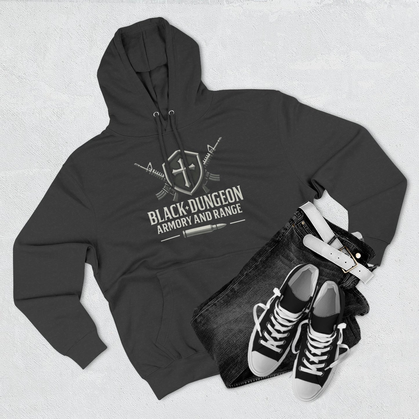 Black Dungeon Hoodie "Train With Purpose" Edition