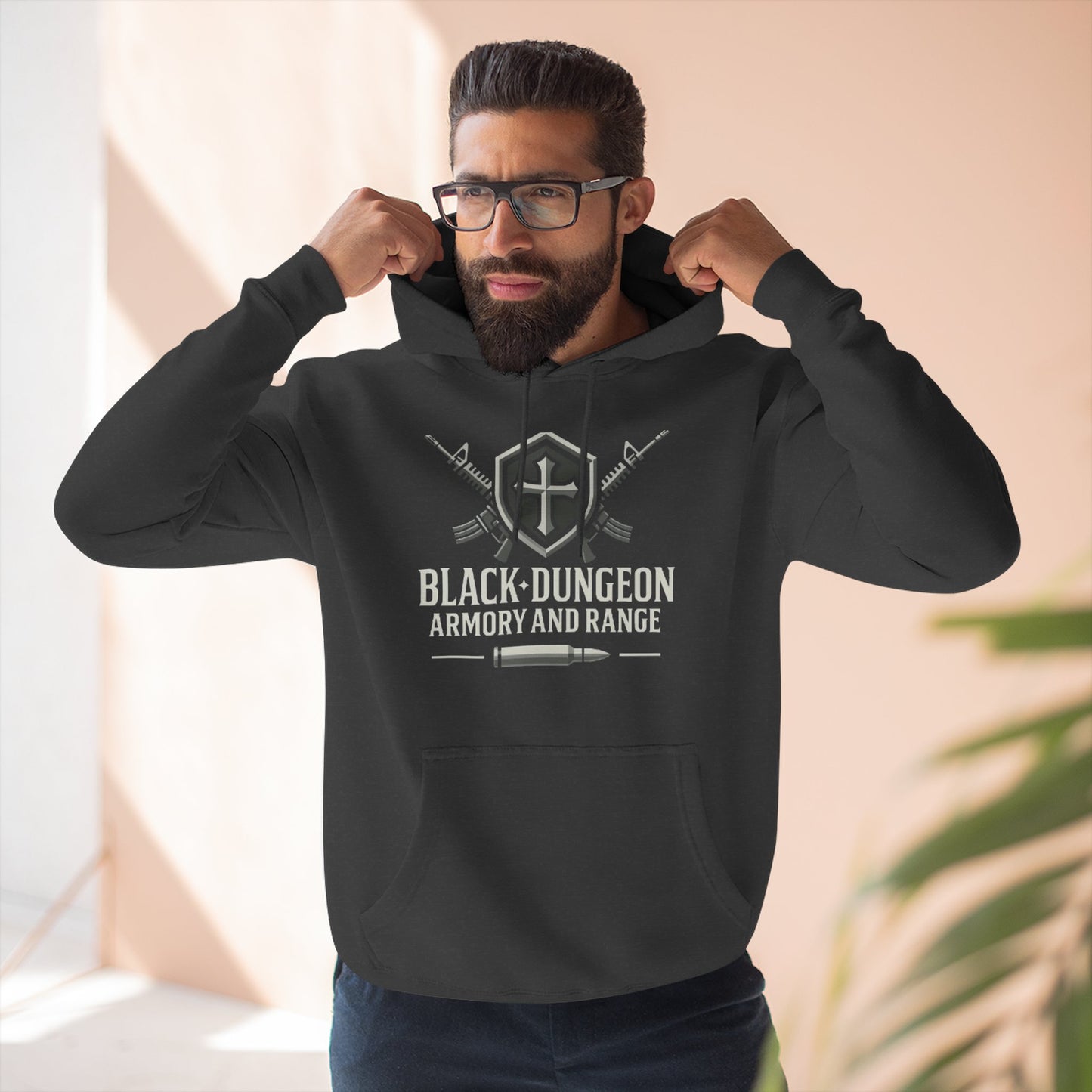Black Dungeon Hoodie "Train With Purpose" Edition