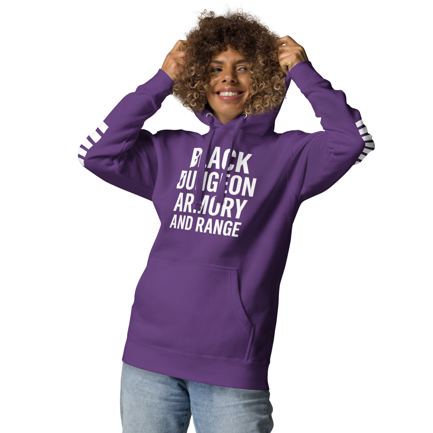 Black Dungeon Armory & Range Tactical Hoodie – Unisex  “ Dungeon Defender Series”