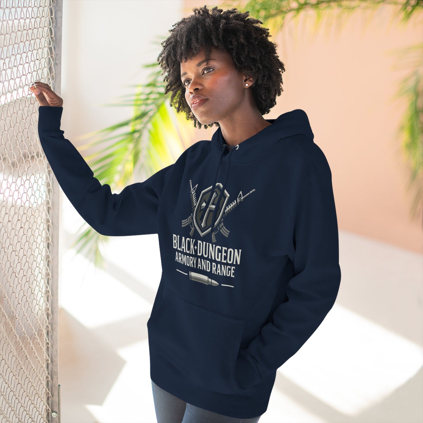 Black Dungeon Hoodie "Train With Purpose" Edition