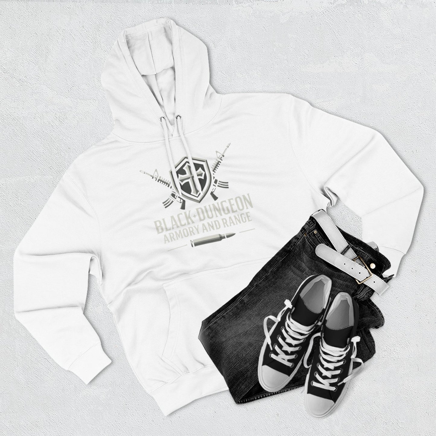 Black Dungeon Hoodie "Train With Purpose" Edition