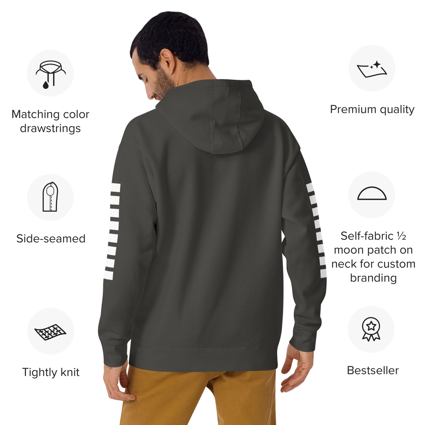 Black Dungeon Armory & Range Tactical Hoodie – Unisex  “ Dungeon Defender Series”
