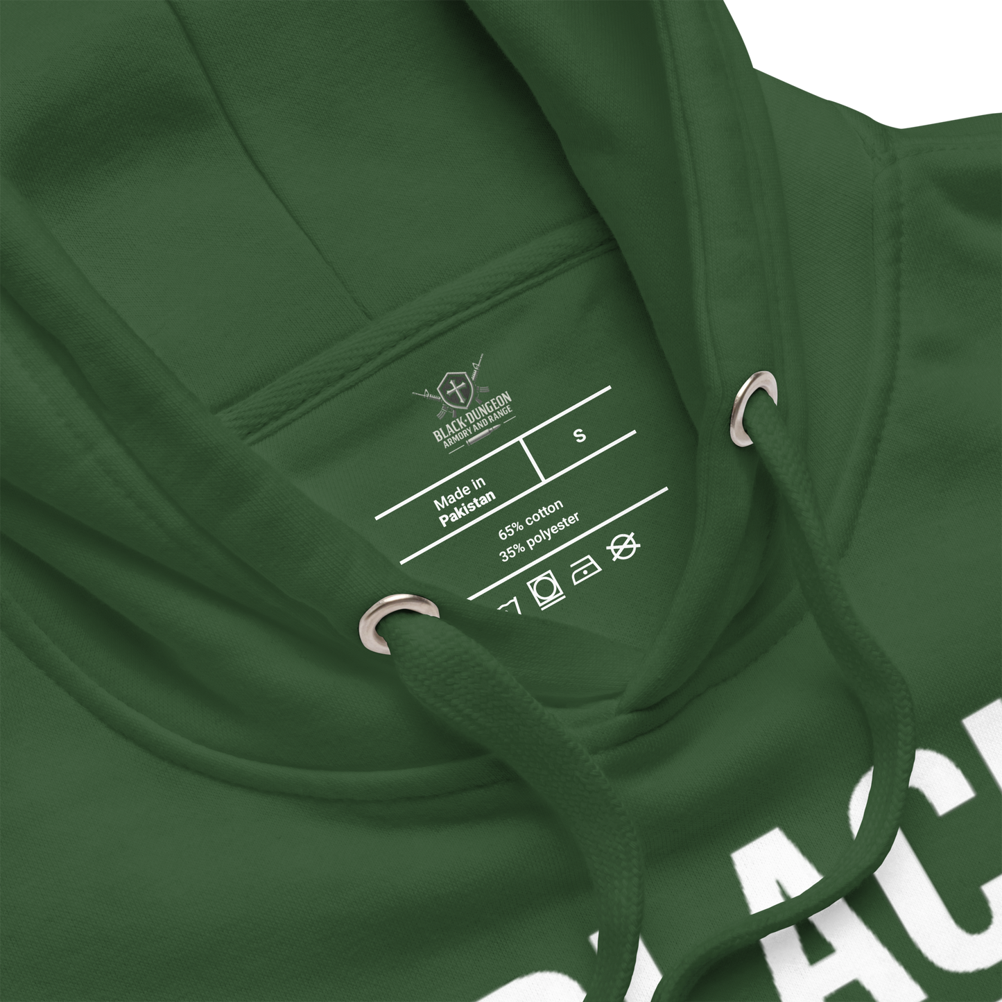 Black Dungeon Armory & Range Tactical Hoodie – Unisex  “ Dungeon Defender Series”