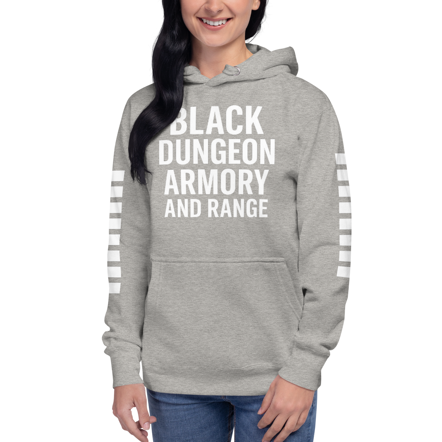 Black Dungeon Armory & Range Tactical Hoodie – Unisex  “ Dungeon Defender Series”