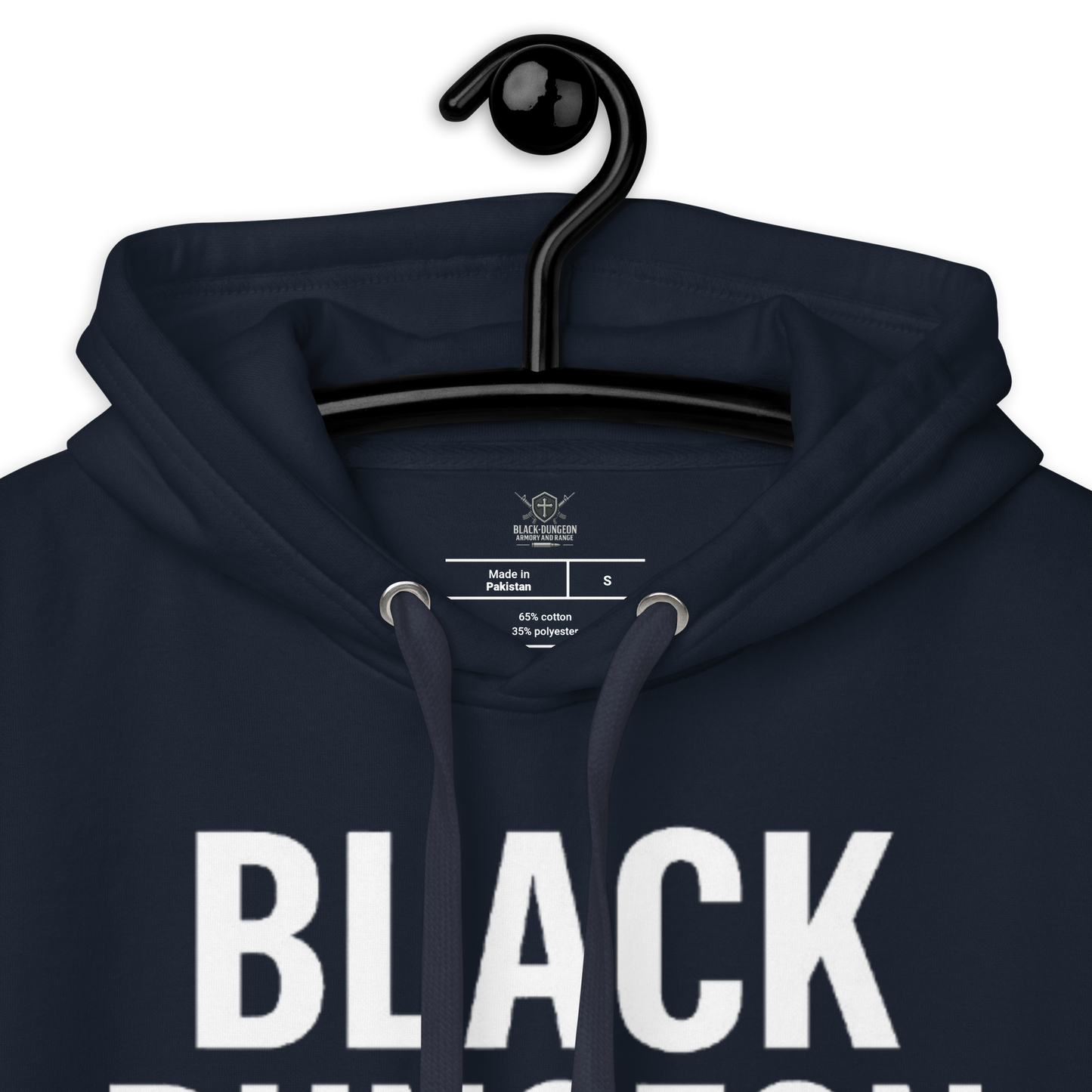 Black Dungeon Armory & Range Tactical Hoodie – Unisex  “ Dungeon Defender Series”