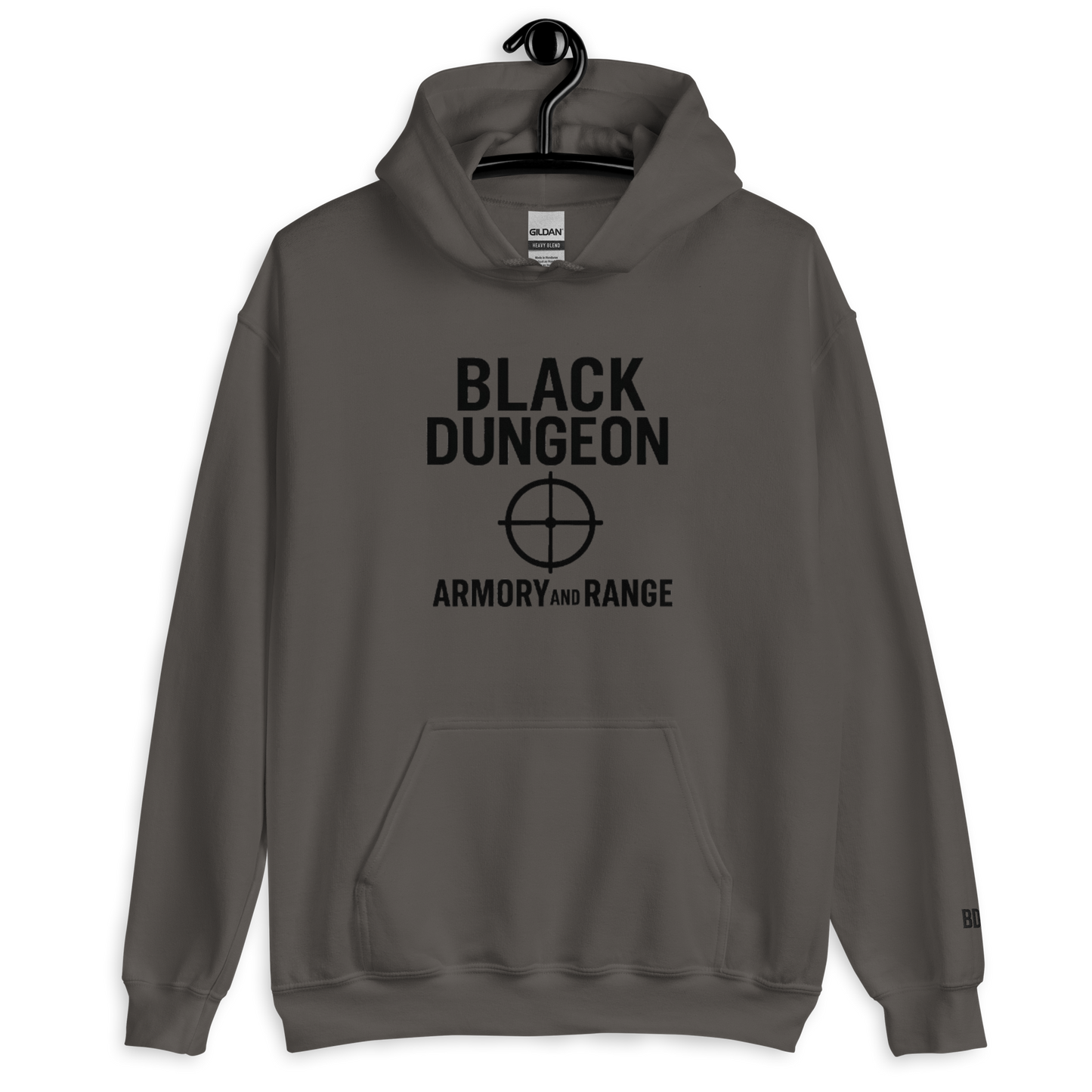 Target Locked Unisex Hoodie (black logo) Edition