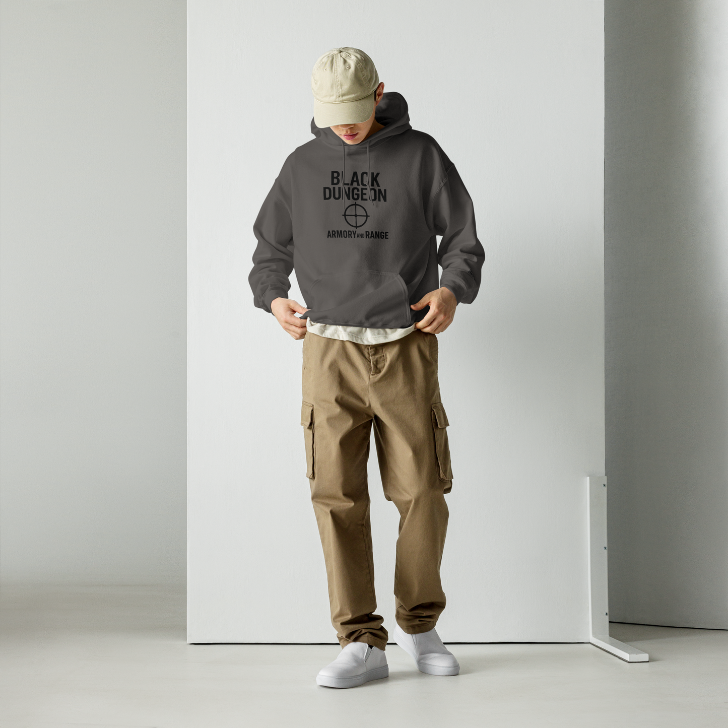 Target Locked Unisex Hoodie (black logo) Edition