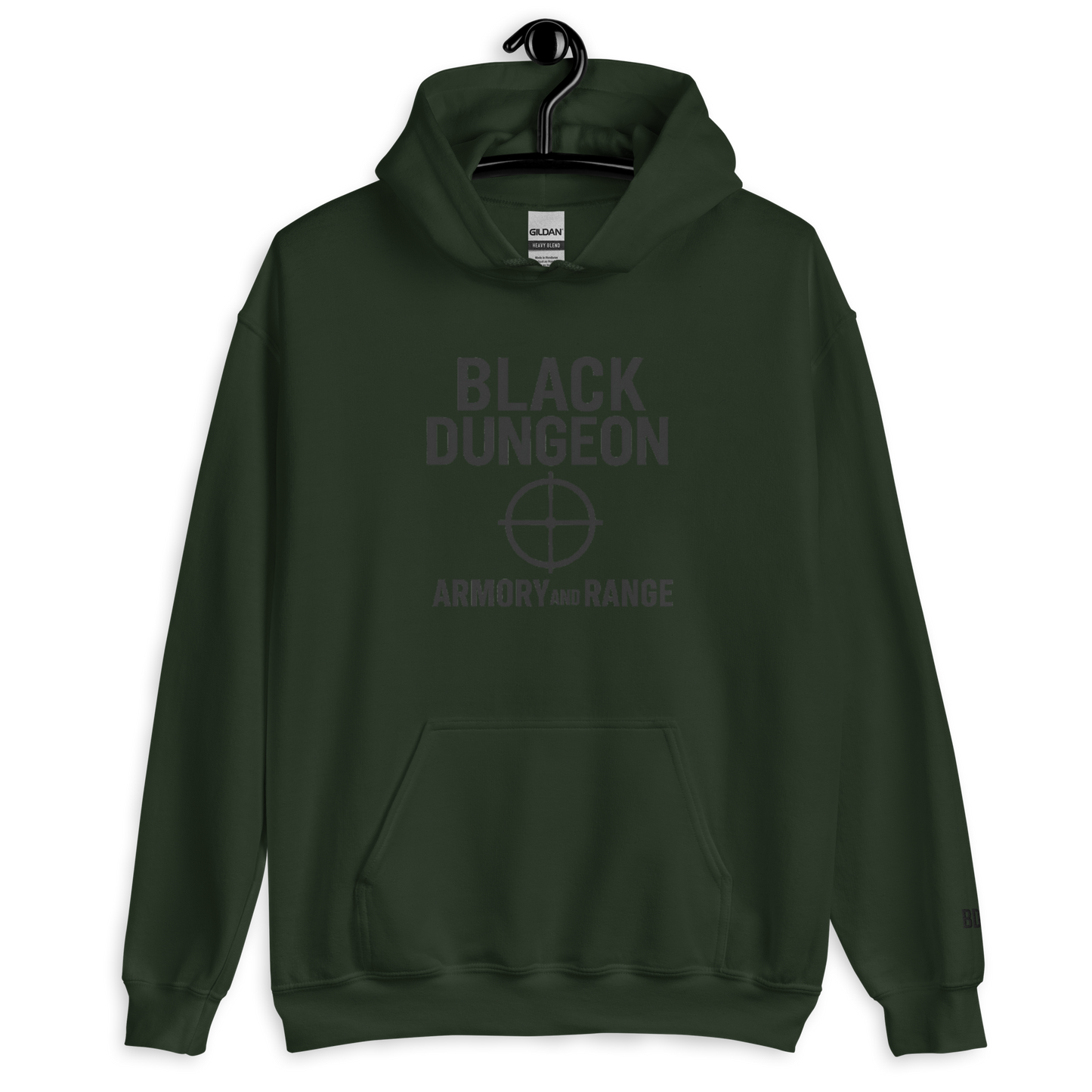 Target Locked Unisex Hoodie (black logo) Edition