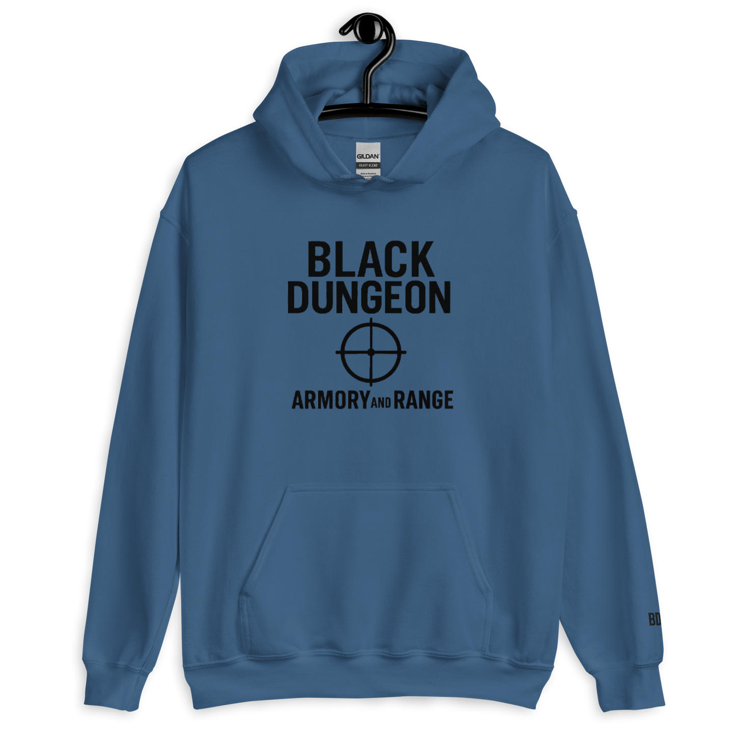 Target Locked Unisex Hoodie (black logo) Edition