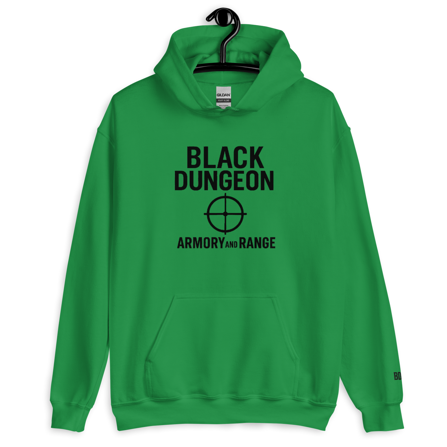 Target Locked Unisex Hoodie (black logo) Edition