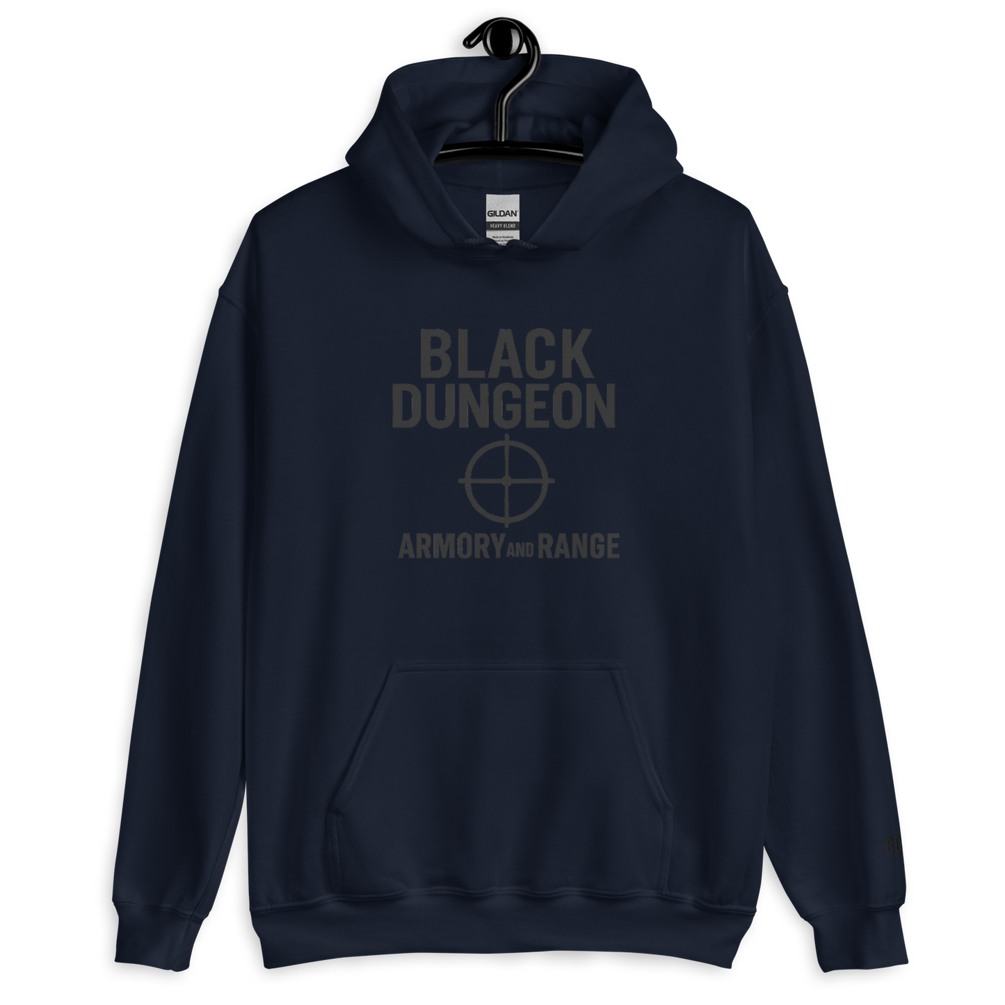 Target Locked Unisex Hoodie (black logo) Edition