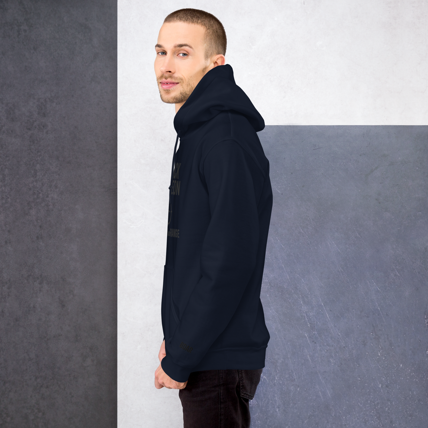 Target Locked Unisex Hoodie (black logo) Edition