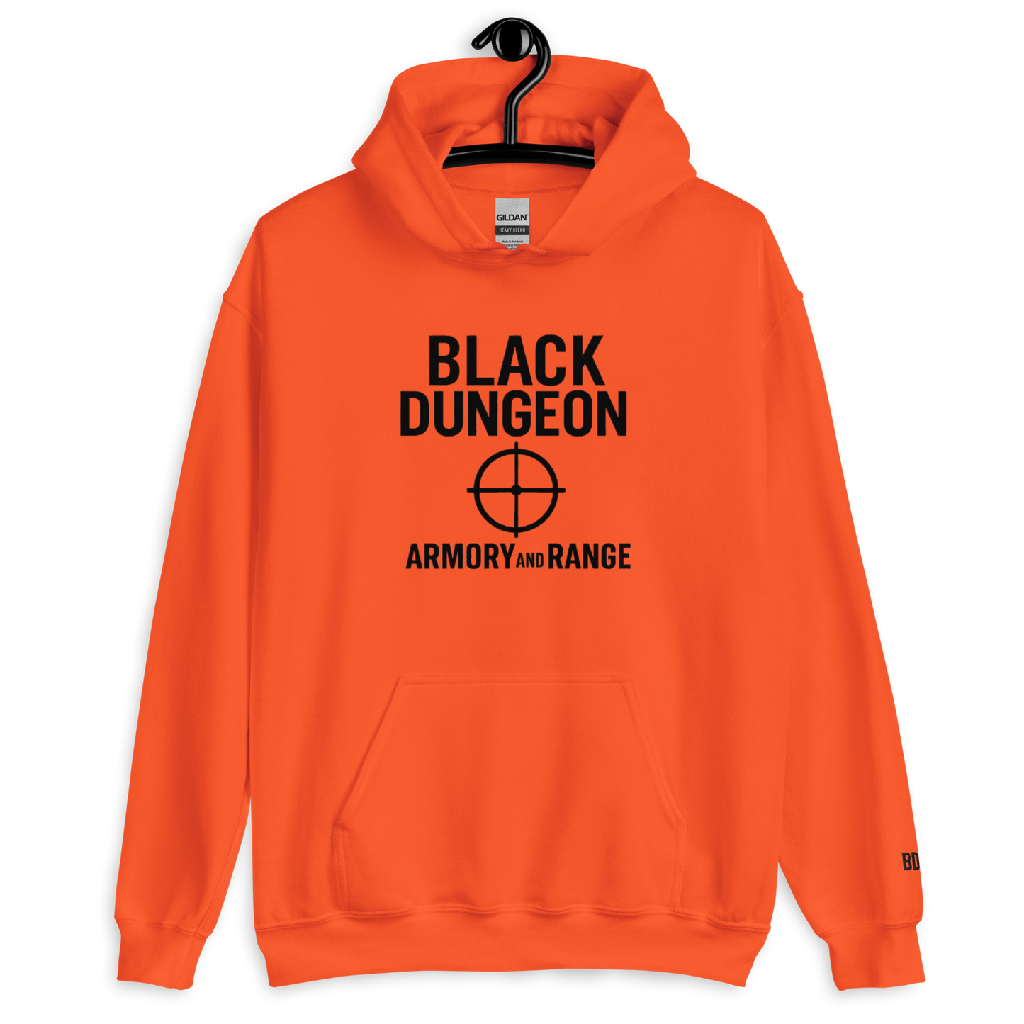 Target Locked Unisex Hoodie (black logo) Edition