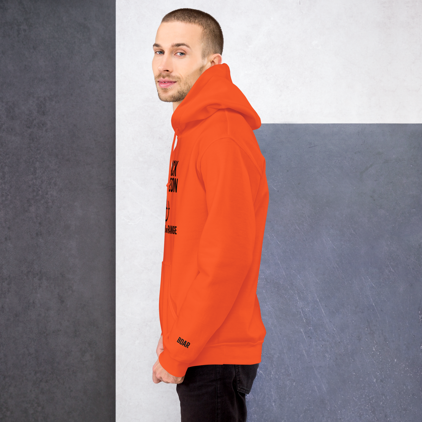 Target Locked Unisex Hoodie (black logo) Edition