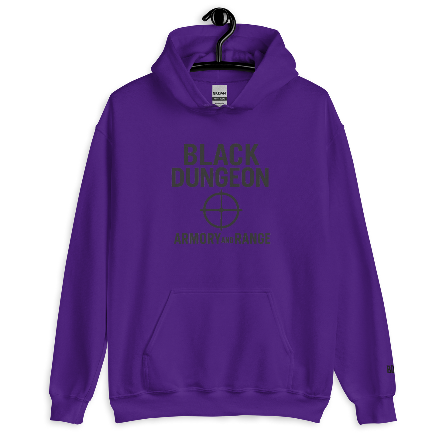 Target Locked Unisex Hoodie (black logo) Edition