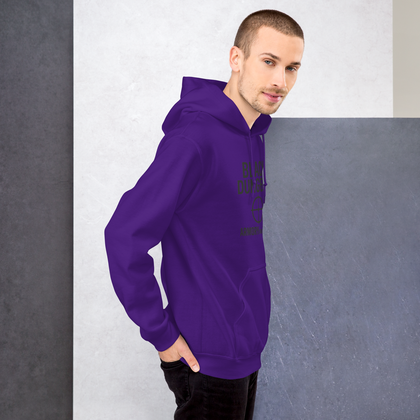 Target Locked Unisex Hoodie (black logo) Edition