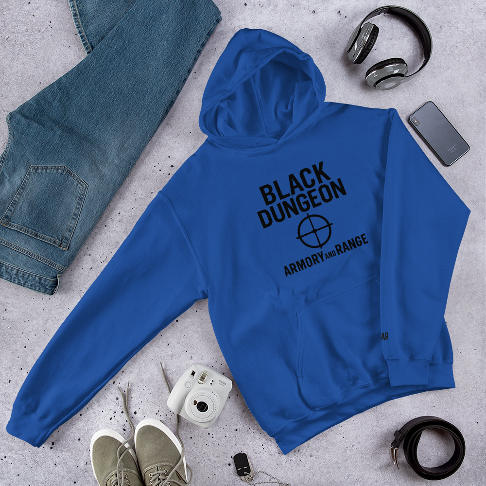 Target Locked Unisex Hoodie (black logo) Edition