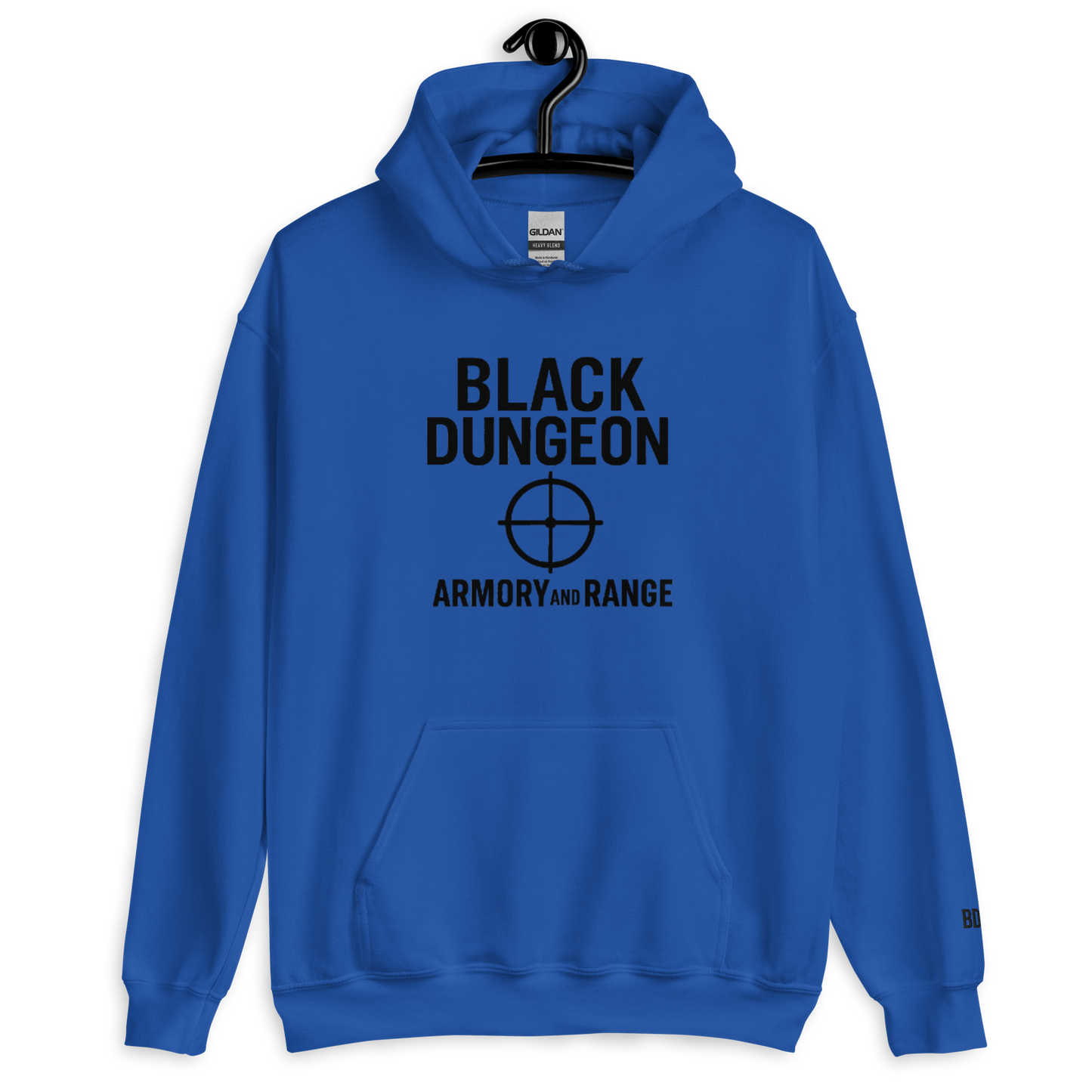 Target Locked Unisex Hoodie (black logo) Edition