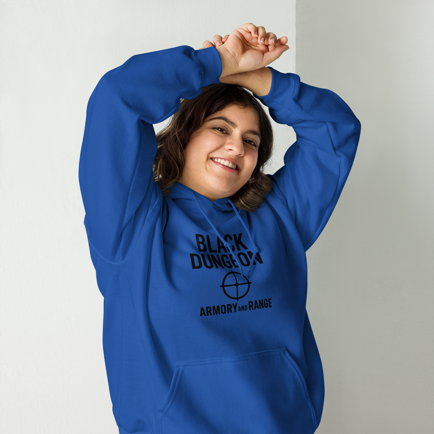 Target Locked Unisex Hoodie (black logo) Edition