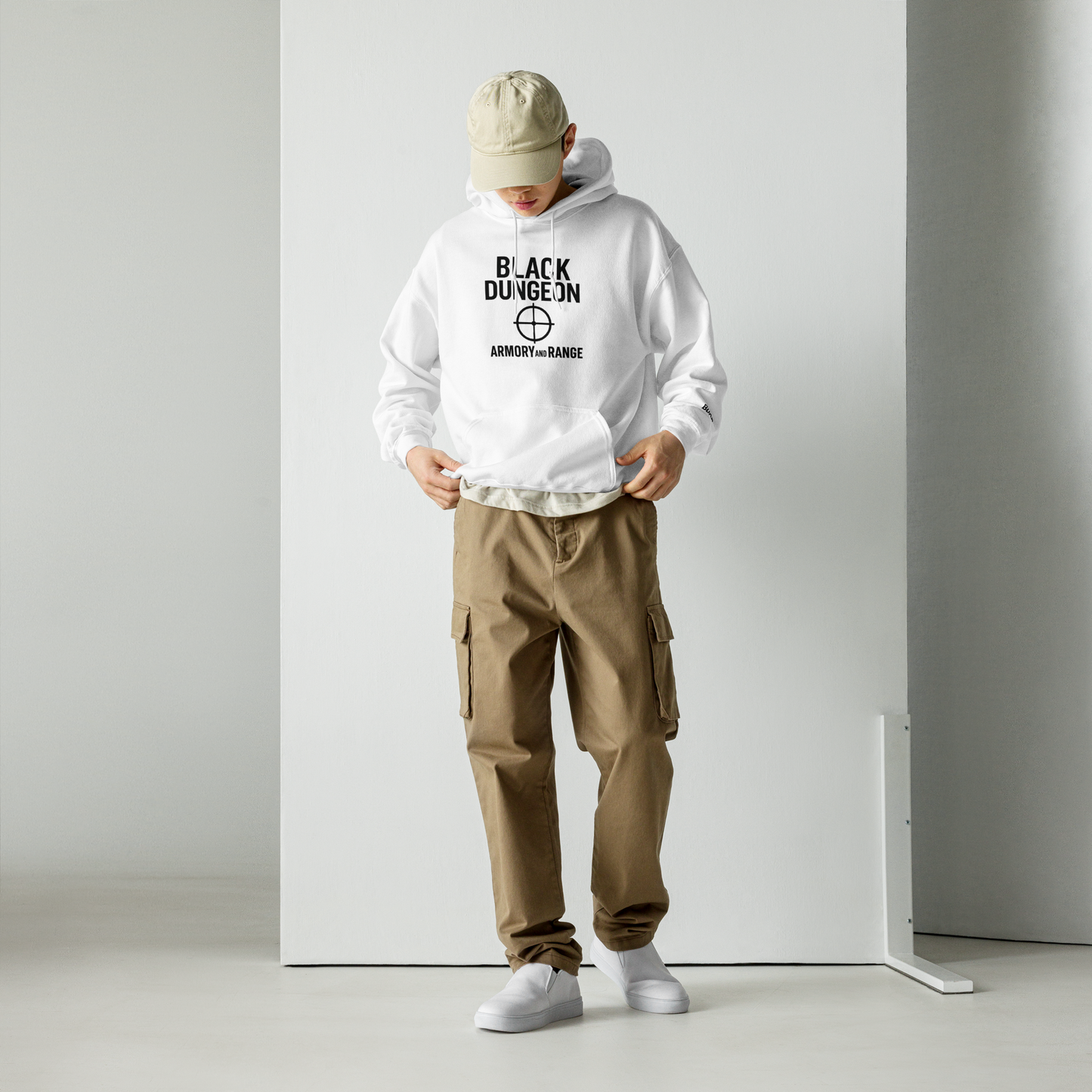Target Locked Unisex Hoodie (black logo) Edition